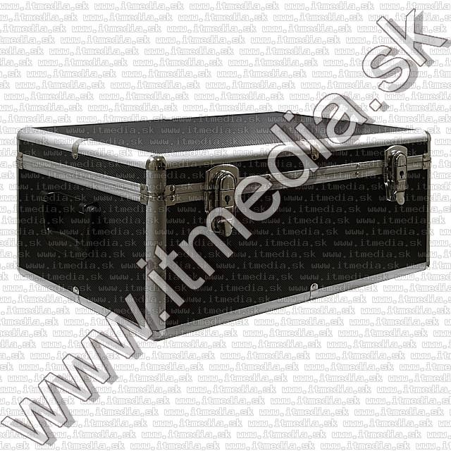 Image of Aluminium 500 pcs CD Box *BLACK* *info (IT8376)